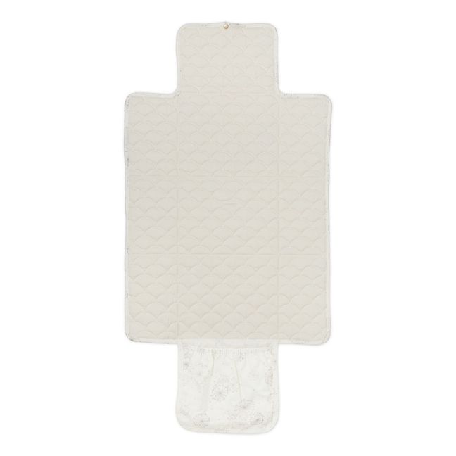 Travel changing mat in organic cotton