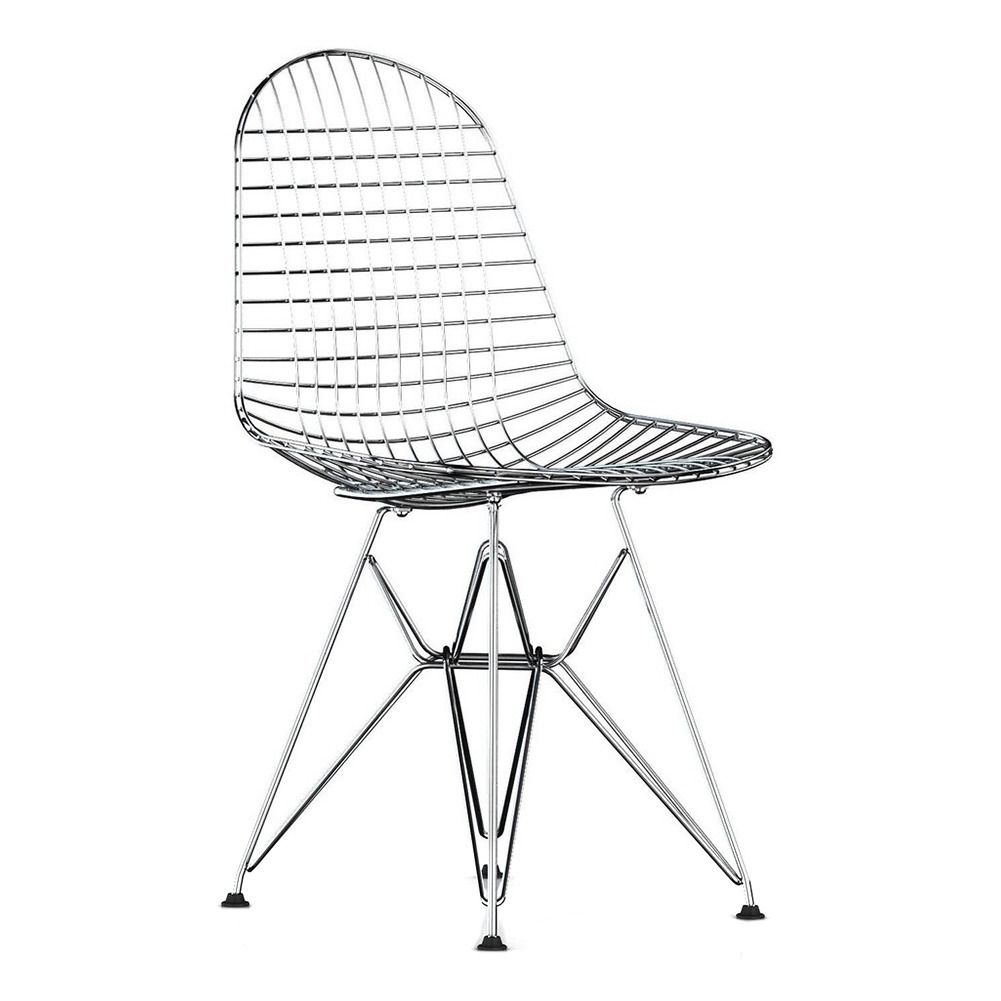 Vitra - Chaise Wire DKR - Charles & Ray Eames - Chromé