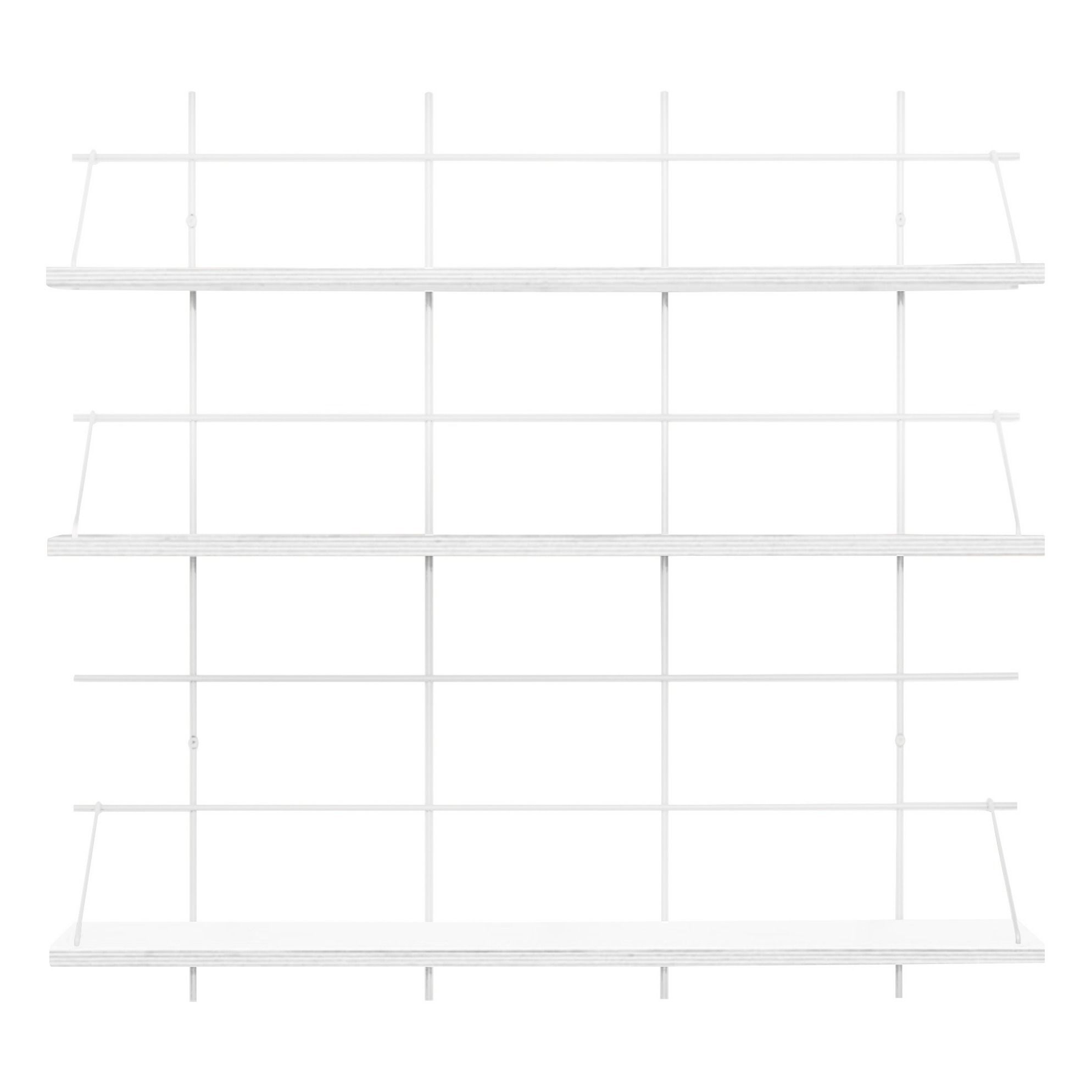 Gassien - Etagère 8 Khadija base blanche - Blanc