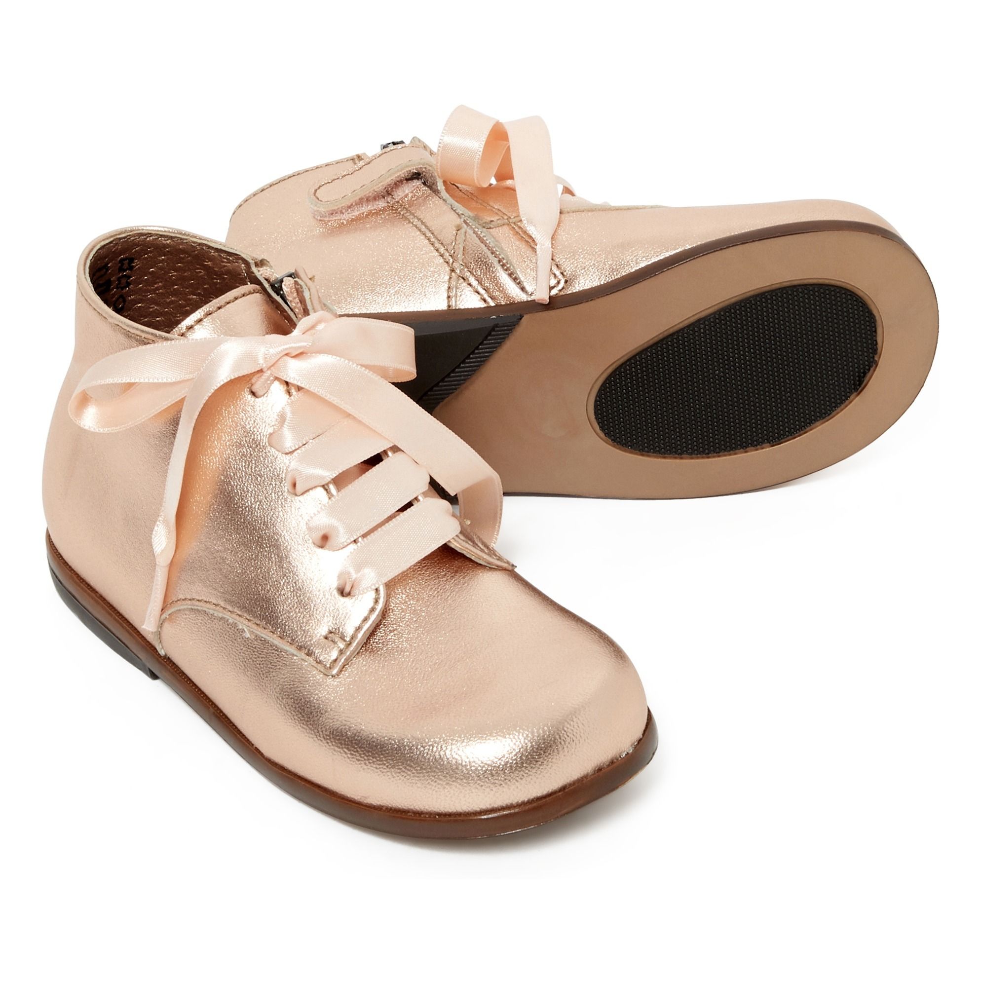 Oxford shoes Kid Pink Gold Repetto Shoes Baby , Children