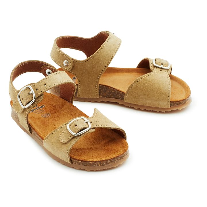 Two Con Me - Buckle sandals Camel- Product image n°1