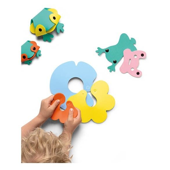 Frog pond bath toys - set of 6- Product image n°4