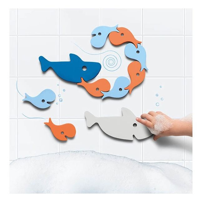 Shark bath puzzle