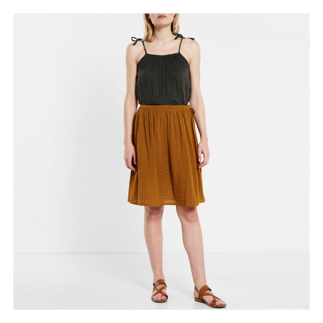 Falda Ava Midi - Colección Joven y Mujer | Gold S024