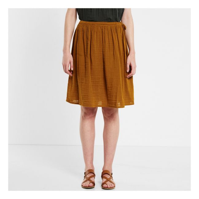 Falda Ava Midi - Colección Joven y Mujer | Gold S024