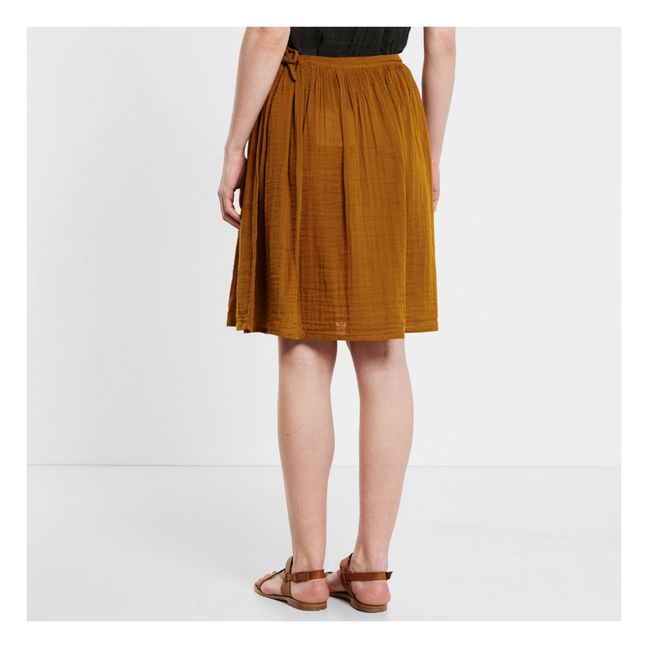 Falda Ava Midi - Colección Joven y Mujer | Gold S024