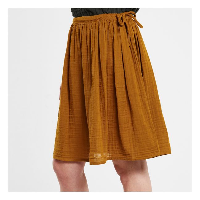 Falda Ava Midi - Colección Joven y Mujer | Gold S024