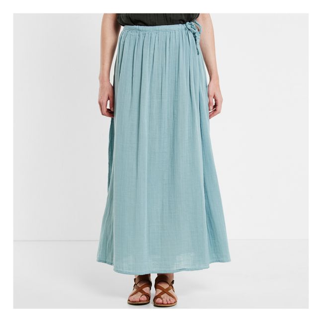Ava Maxi Skirt - Women's Collection Sweet Blue S046