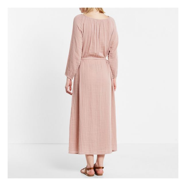 Robe Longue Nina - Collection Femme  | Dusty Pink S007