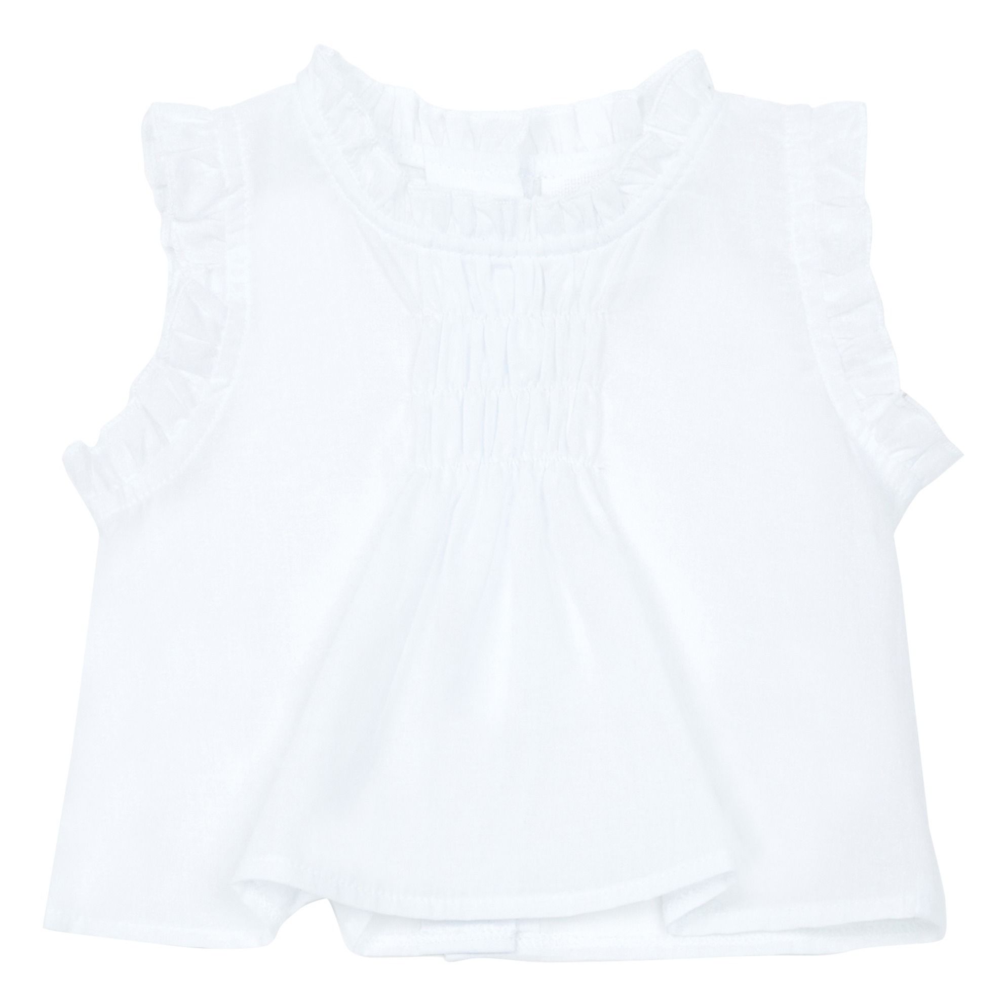 Douuod - Blouse - Fille - Blanc
