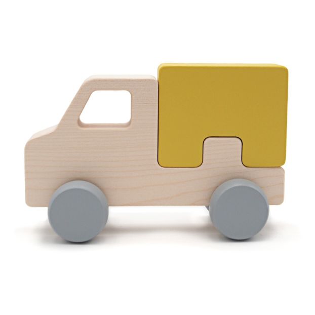 Voiture A Pousser En Bois Briki Vroom Vroom Jouet Et Loisir