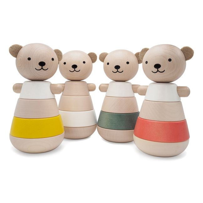 Wooden Stacking Bear