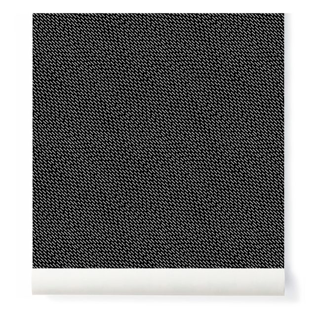 Papel pintado Happy Rain, Marta Bakowski, 2016 | Negro