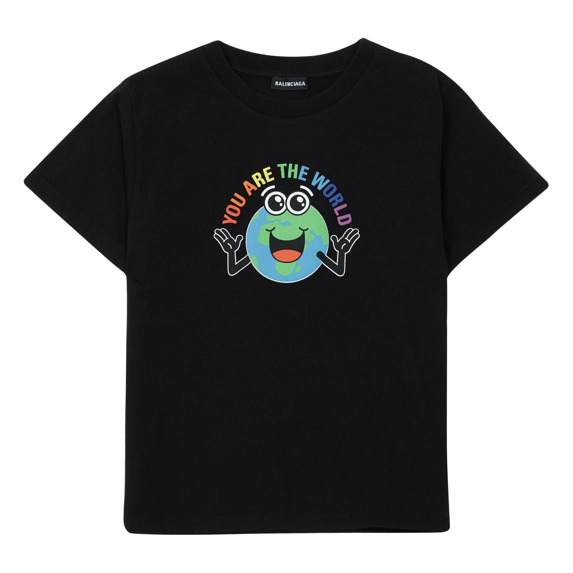 Balenciaga - T-Shirt Imprimé - Fille - Noir