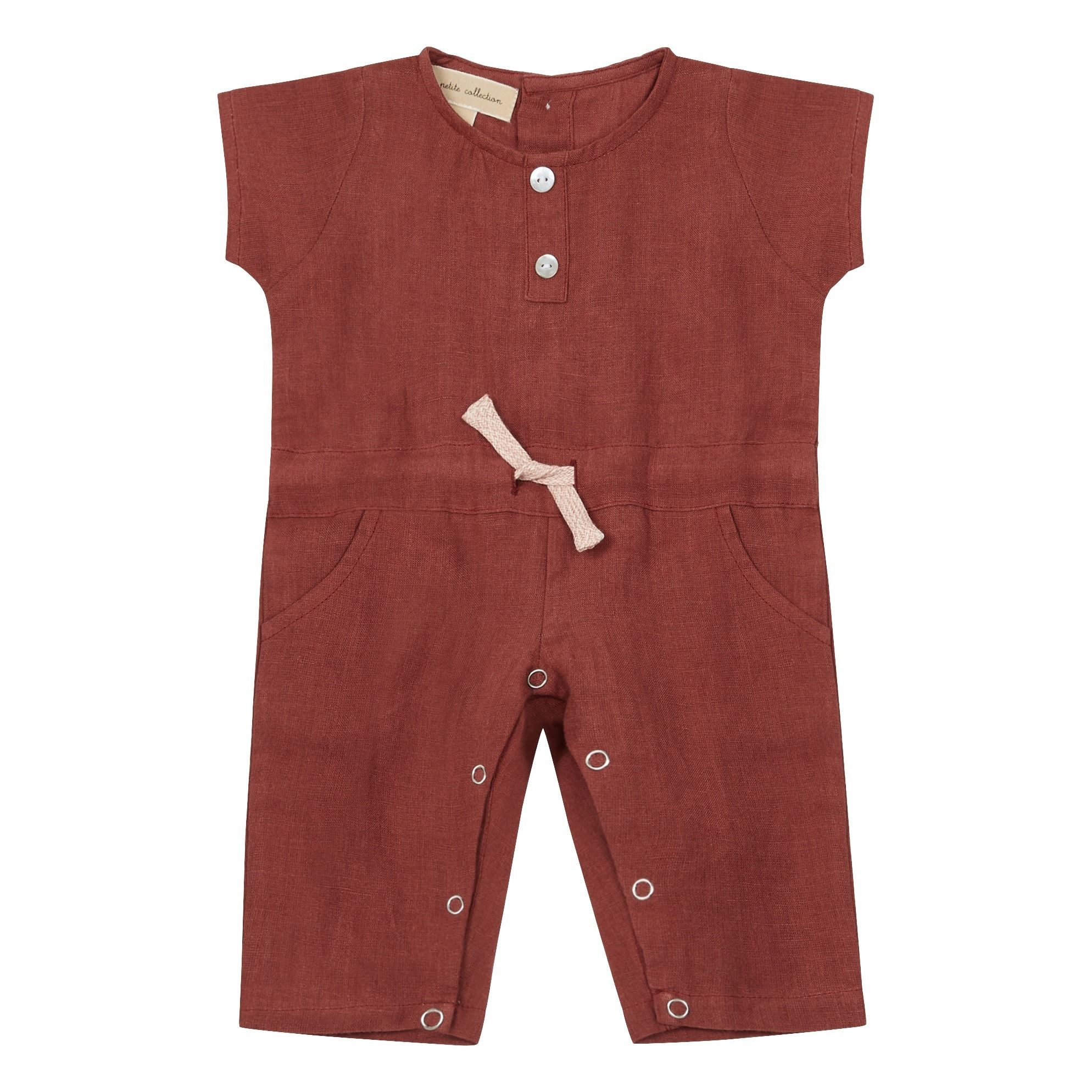 La Petite Collection - Exclusivité La Petite Collection x Smallable - Combinaison Lin - Fille - Roui