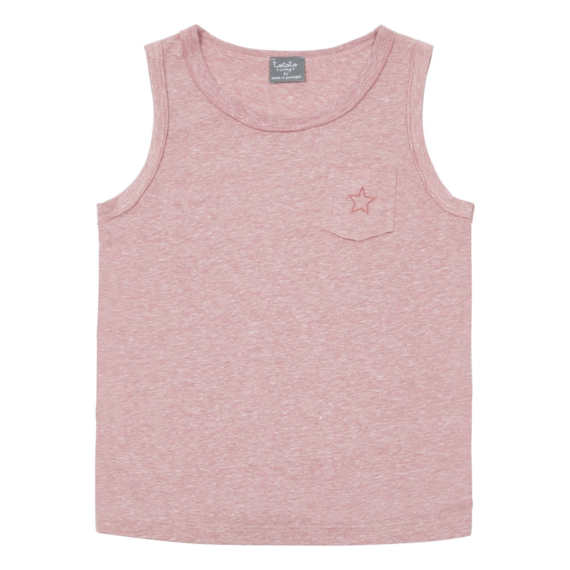 Tocoto Vintage - Débardeur - Fille - Rose