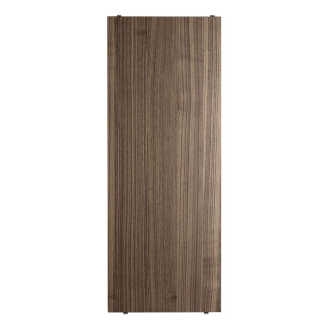 Regal aus Nussbaumholz 78x30 cm - 3er-Set
