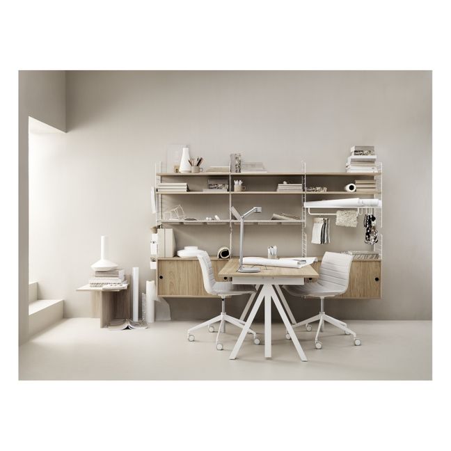 Ash shelves 78 x 30 cm - Set of 3