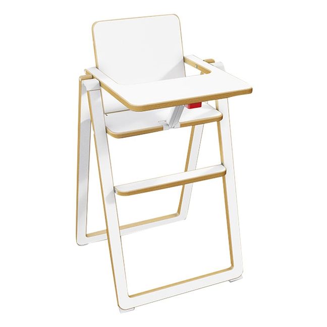 Supaflat high chair White