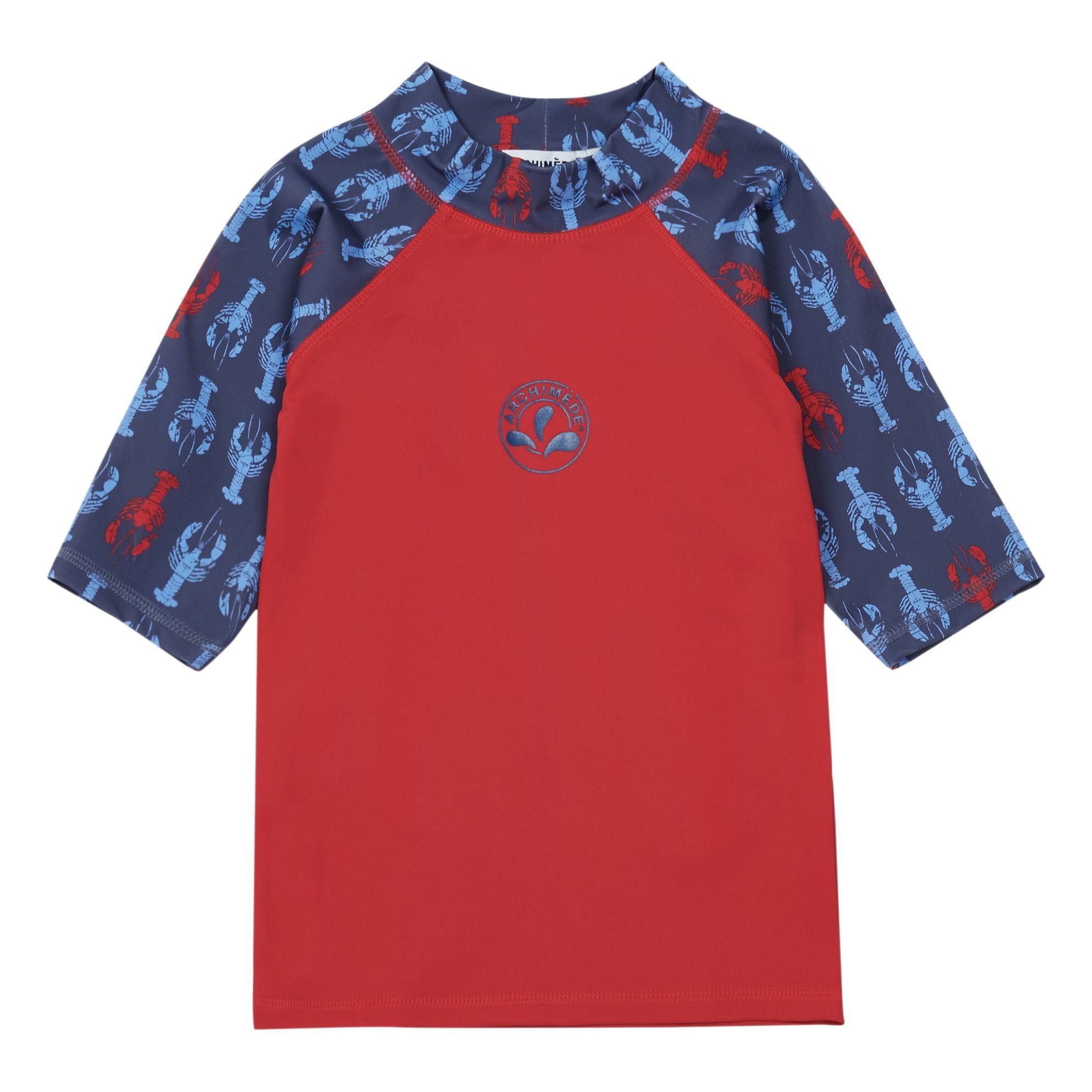 Archimède - T-Shirt Anti-UV Lobster - Garçon - Bleu