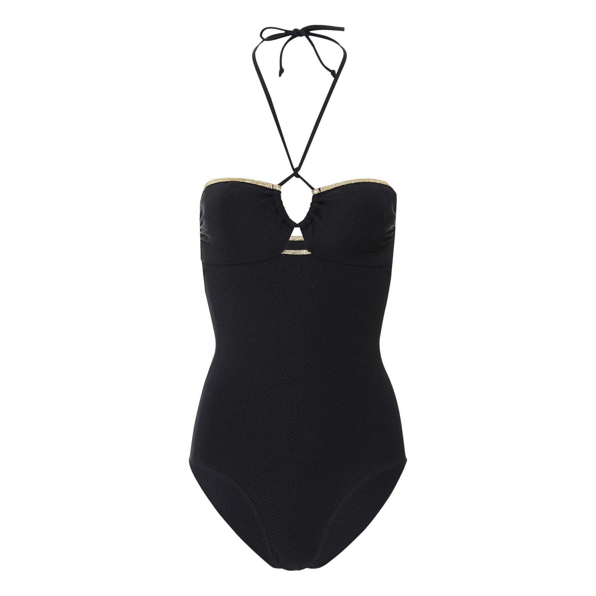 Elsa one-piece swimsuit Black- Product image n°0