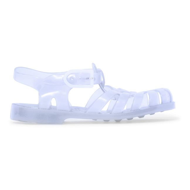 Sandalen aus Plastik  | Hellblau