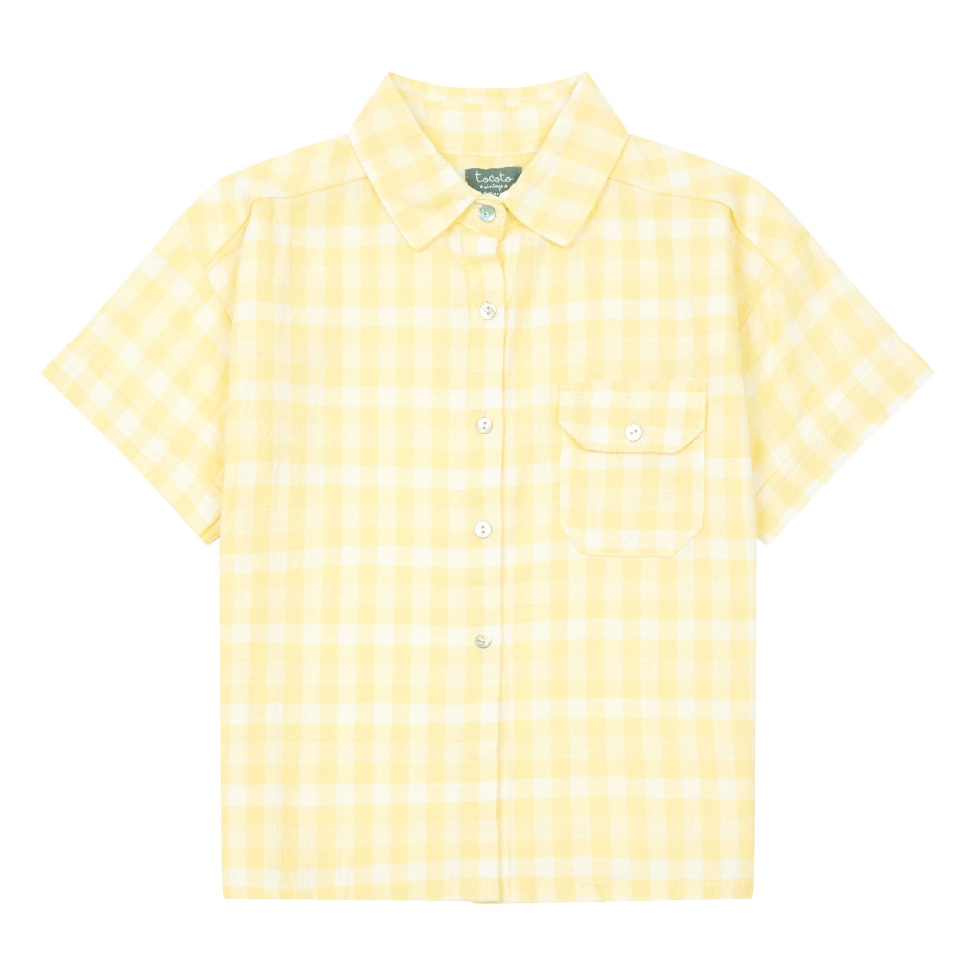 Hemd Gelb- Produktbild Nr. 0