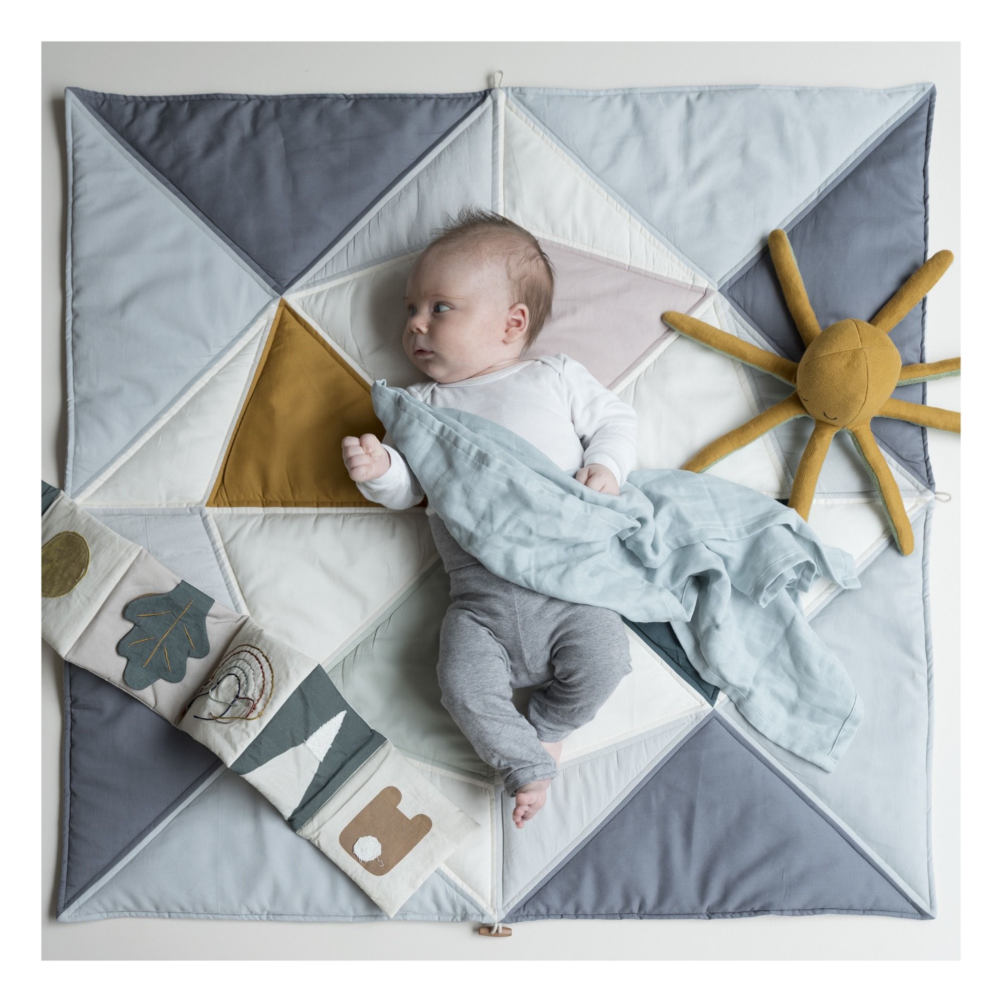 Organic cotton sensory storybook Fabelab Toys and Hobbies Baby