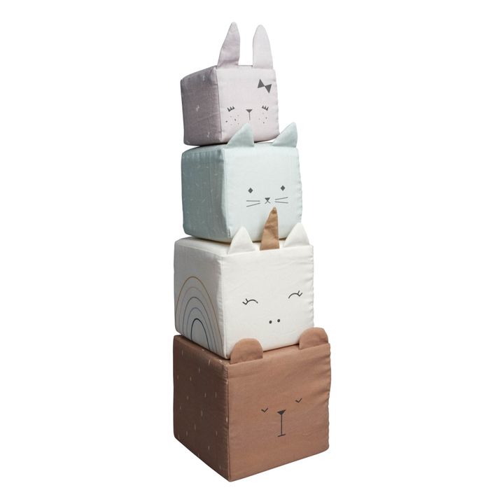 Organic cotton animal blocks- Product image n°0