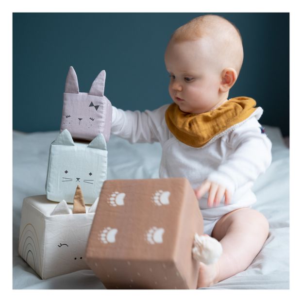Ensemble b/éb/é 3 pi/èces en coton bio sans produits chimiques Motif abeille Unisexe pour b/éb/é gar/çon ou fille