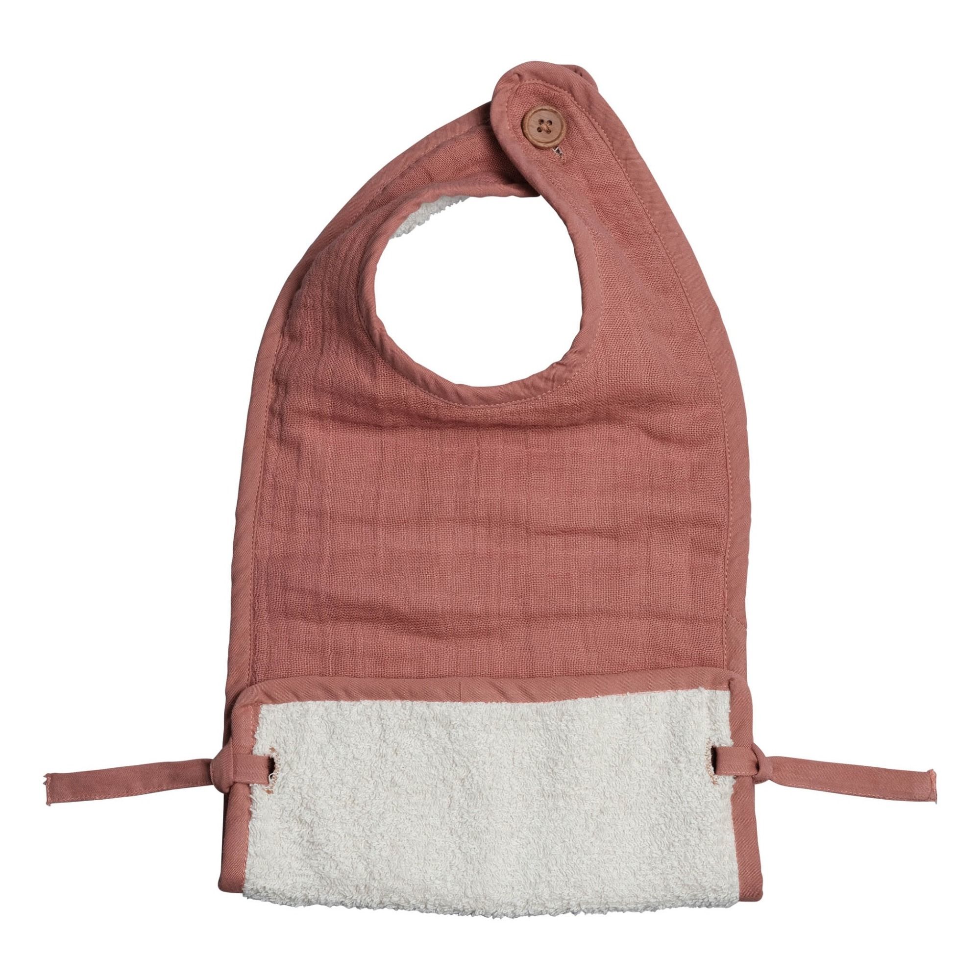 Fabelab - Bavoir en coton bio - Argile