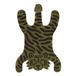 Safari Tiger tufted rug 160x120 cm Khaki- Miniature produit n°0
