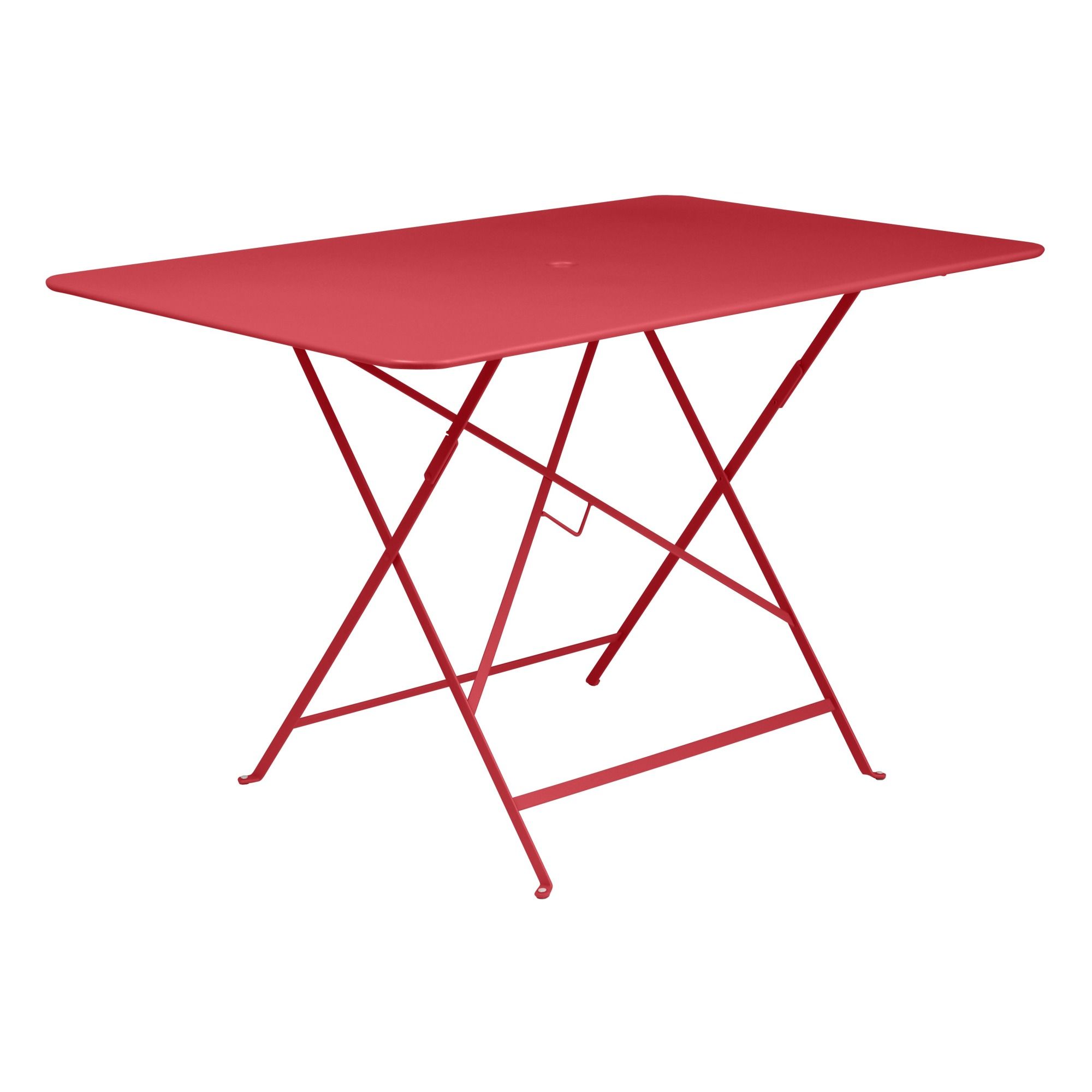 Fermob - Table de jardin Bistro rectangulaire en acier - Coquelicot