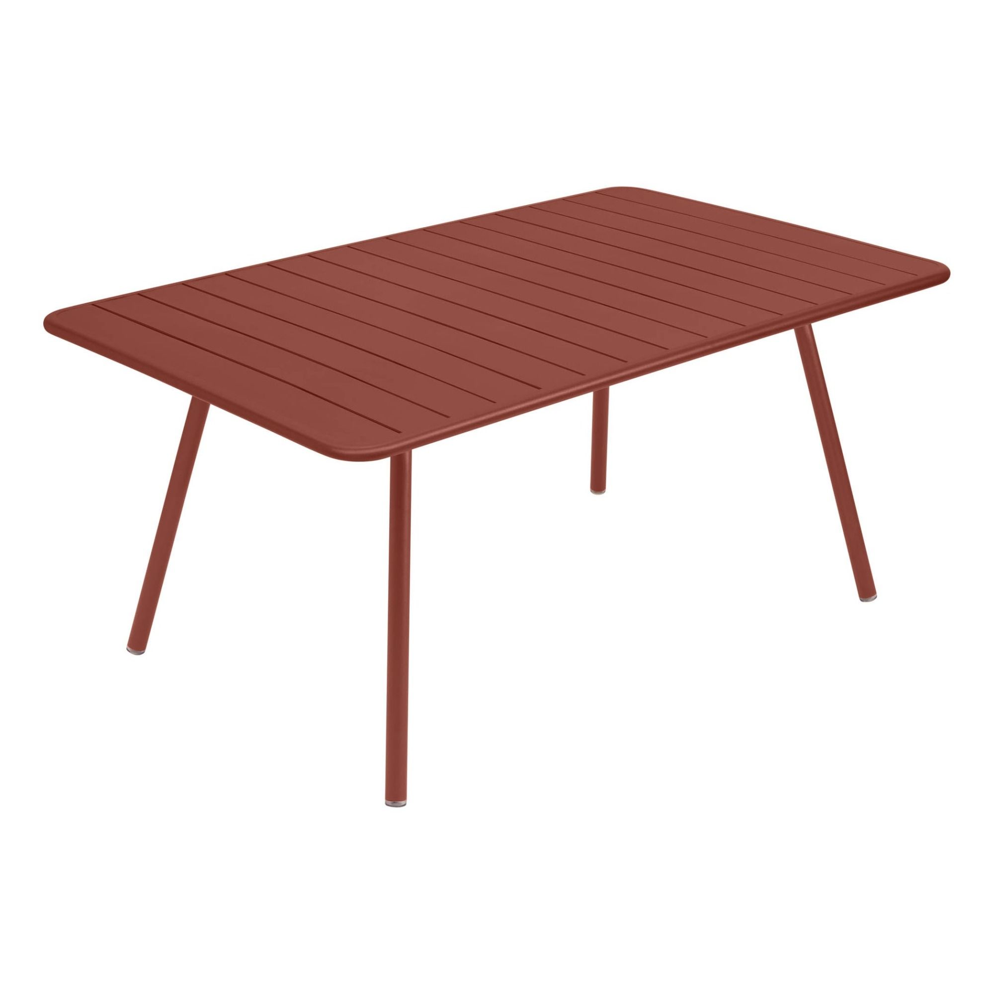 Fermob - Table Luxembourg 165x100 cm en aluminium - Ocre Rouge
