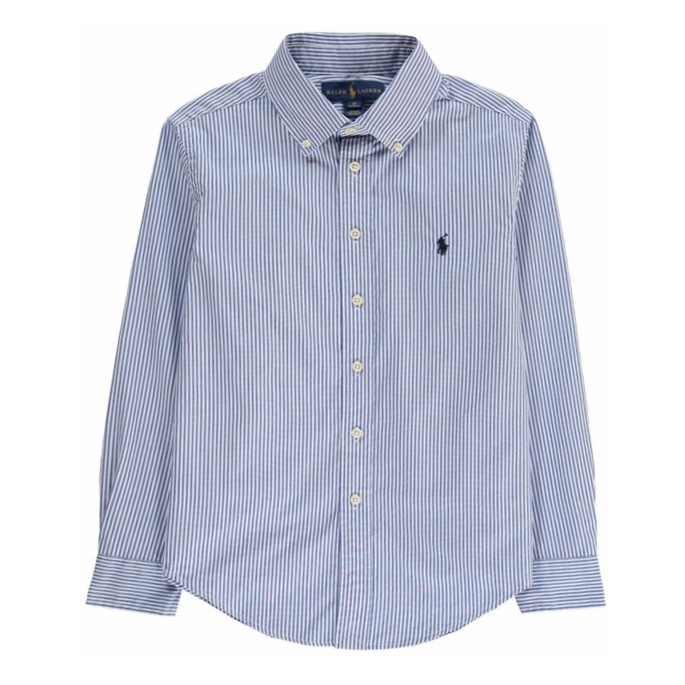 chemise ralph lauren rayé rose