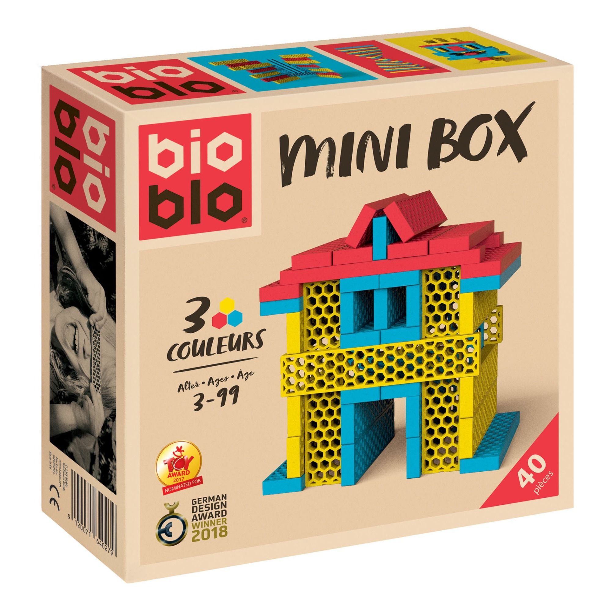 Jeu de construction Minibox - Set de 40 pièces