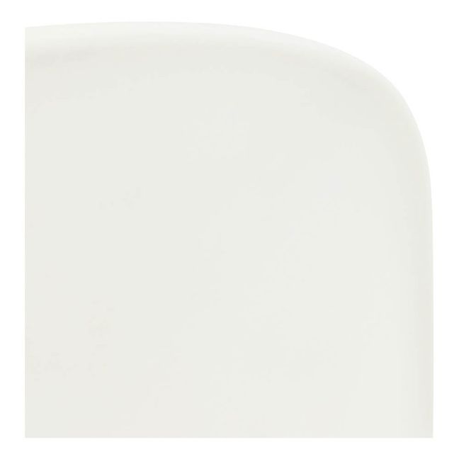 Sgabello Form in quercia | Bianco