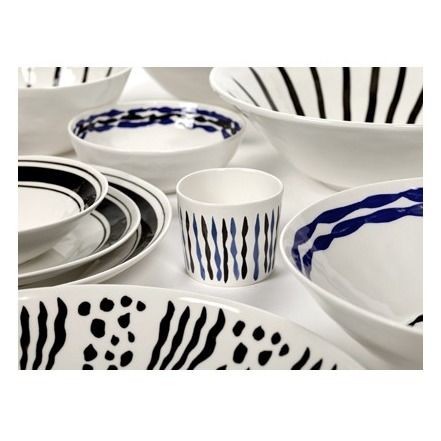 Assiette Isa Vagues