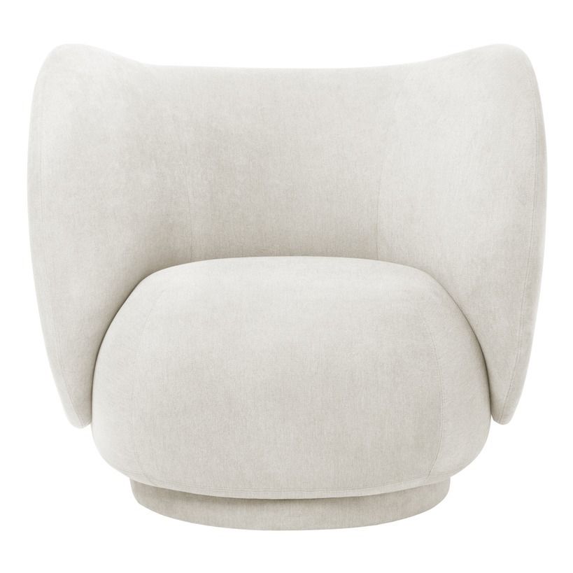 Ferm Living - Fauteuil Rico - Crème
