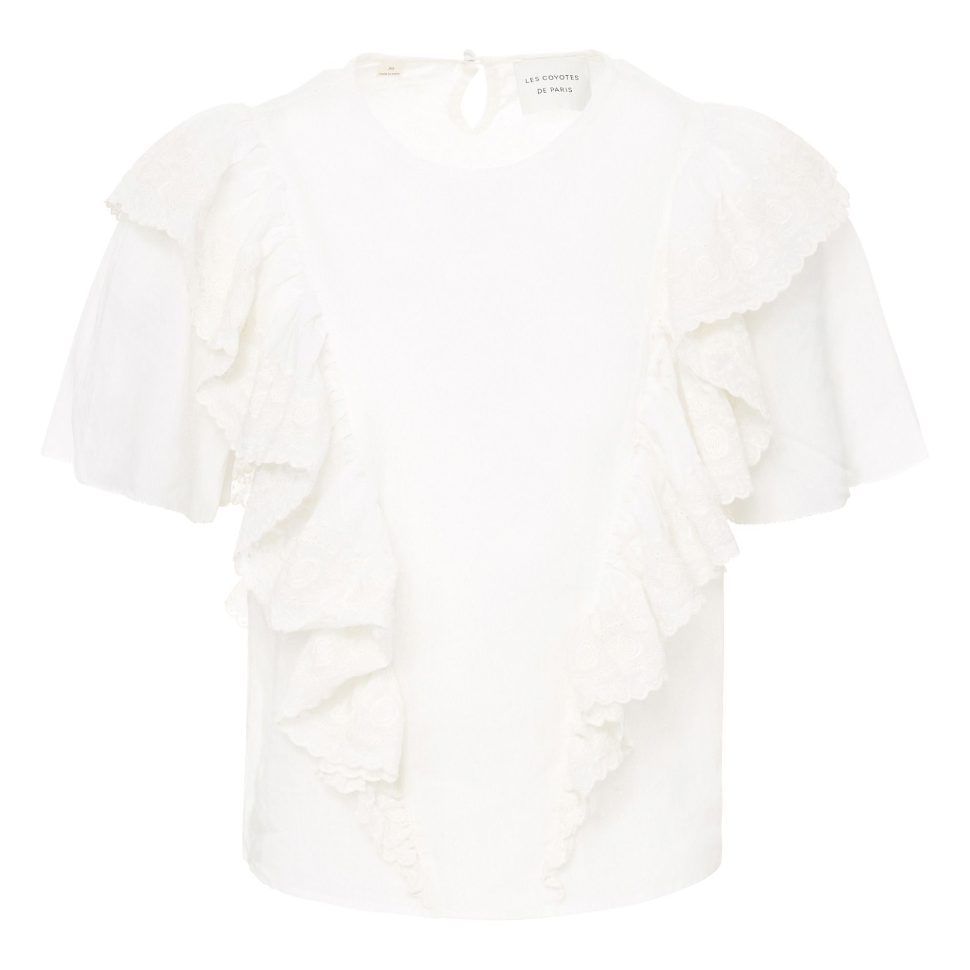 Rohe / Les Coyotes de Paris Women - Blouse Billie - Fille - Ecru