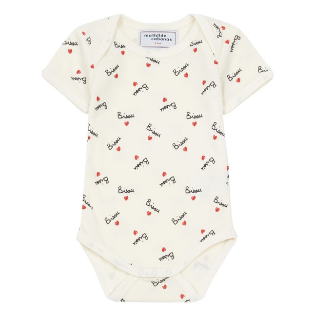 Body Bacio Cotone Bio  | Bianco