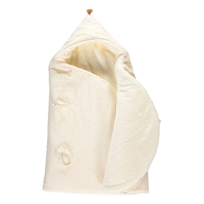 Nid d'ange en coton bio, doublé polaire Cozy
