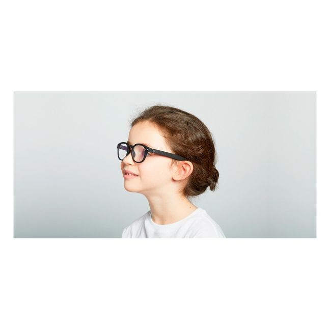 Brille für Screen Junior #C | Schwarz