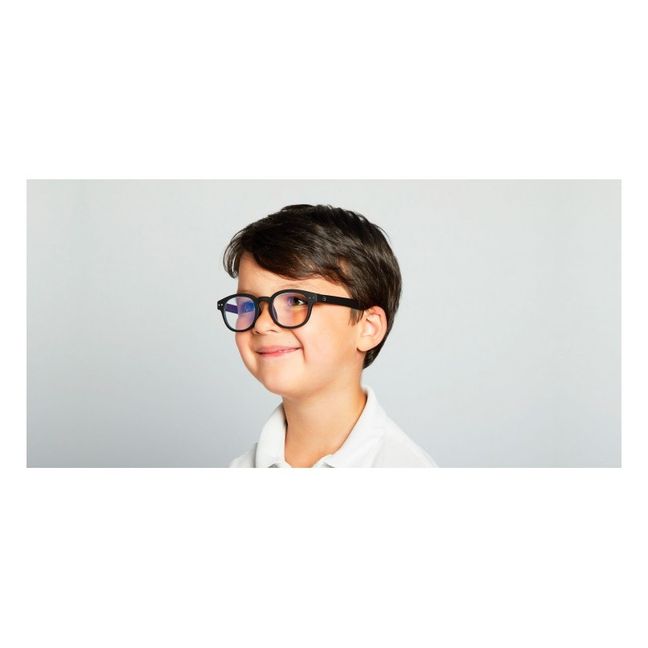 Screen Glasses #C - Junior Collection | Black