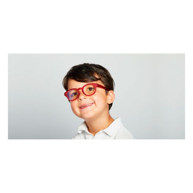 #C Junior Screen Glasses | Red