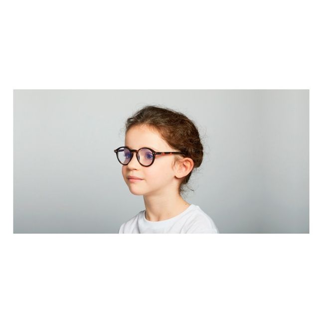 #D Junior Screen Glasses | Brown