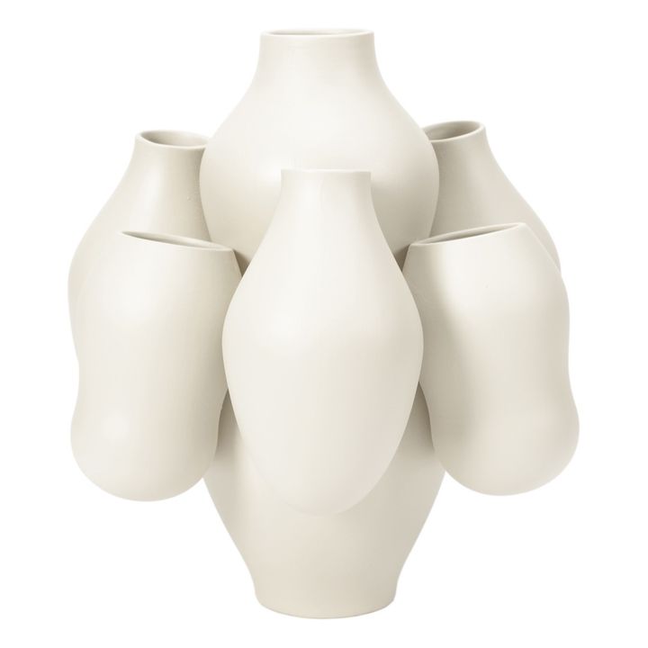 Vase en céramique Pacha, Jean-Baptiste Fastrez | Crème- Image produit n°0