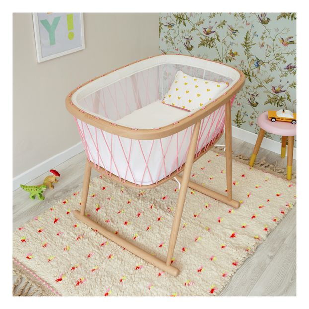 Wiege Kumi Rosa Charlie Crane Design Baby