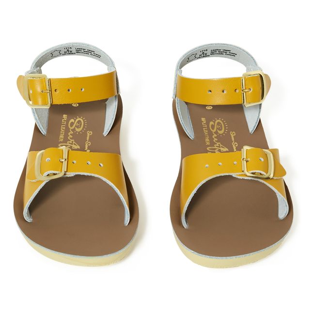 Sandali Waterproof Cuoio Surfer | Giallo senape