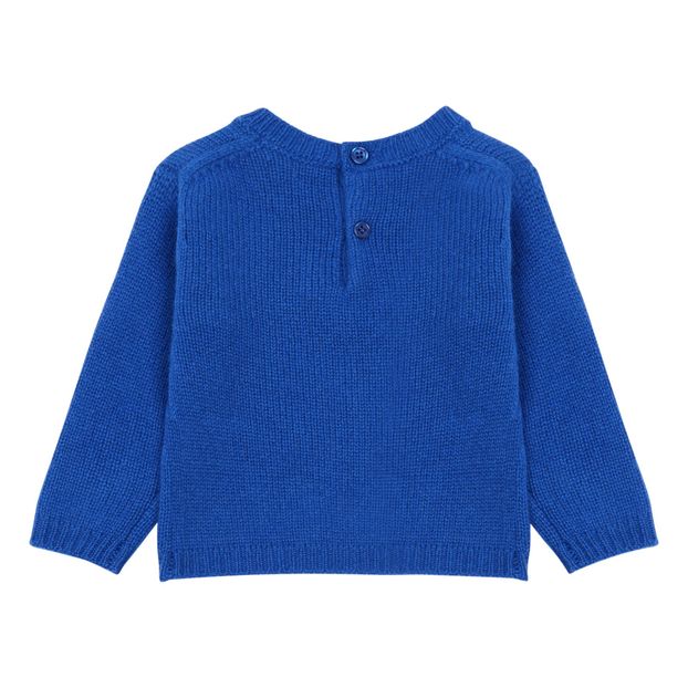 blue baby jumper